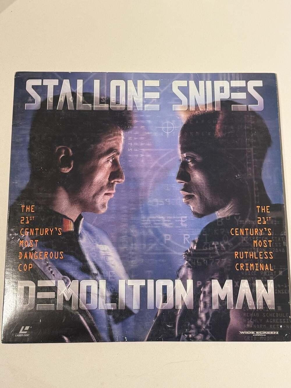 Demolition Man (1993) Widescreen Edition LaserDisc